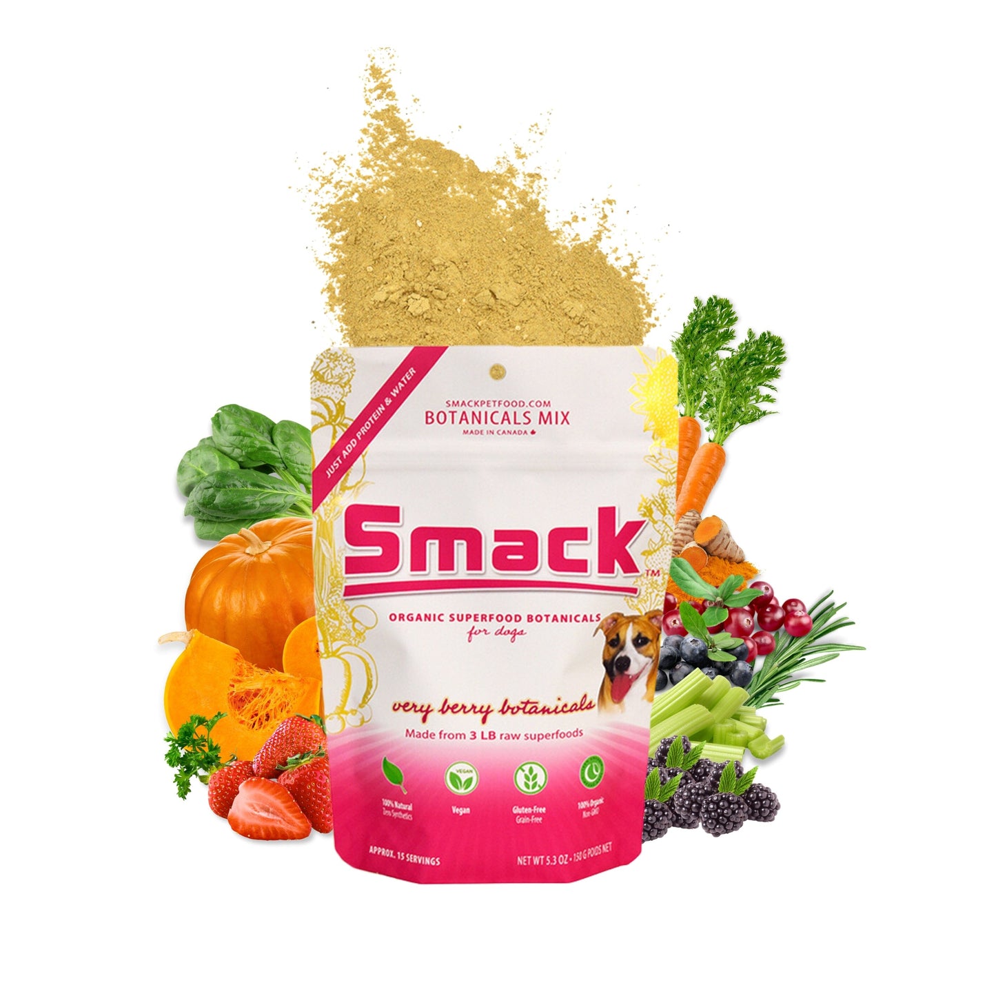 Very Berry Botanicals (DOG) Botanicals Mix Smack Pet Food
