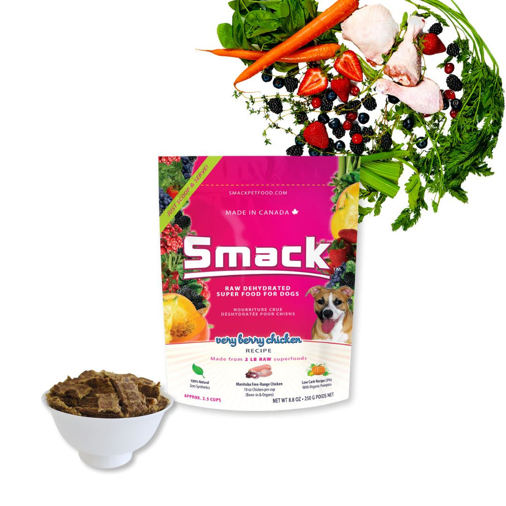 BOGO Bundle: 2x Very Berry Chicken 250g + Very Berry Chicken 250g (Dog) Crunchy Style Smack Pet Food 