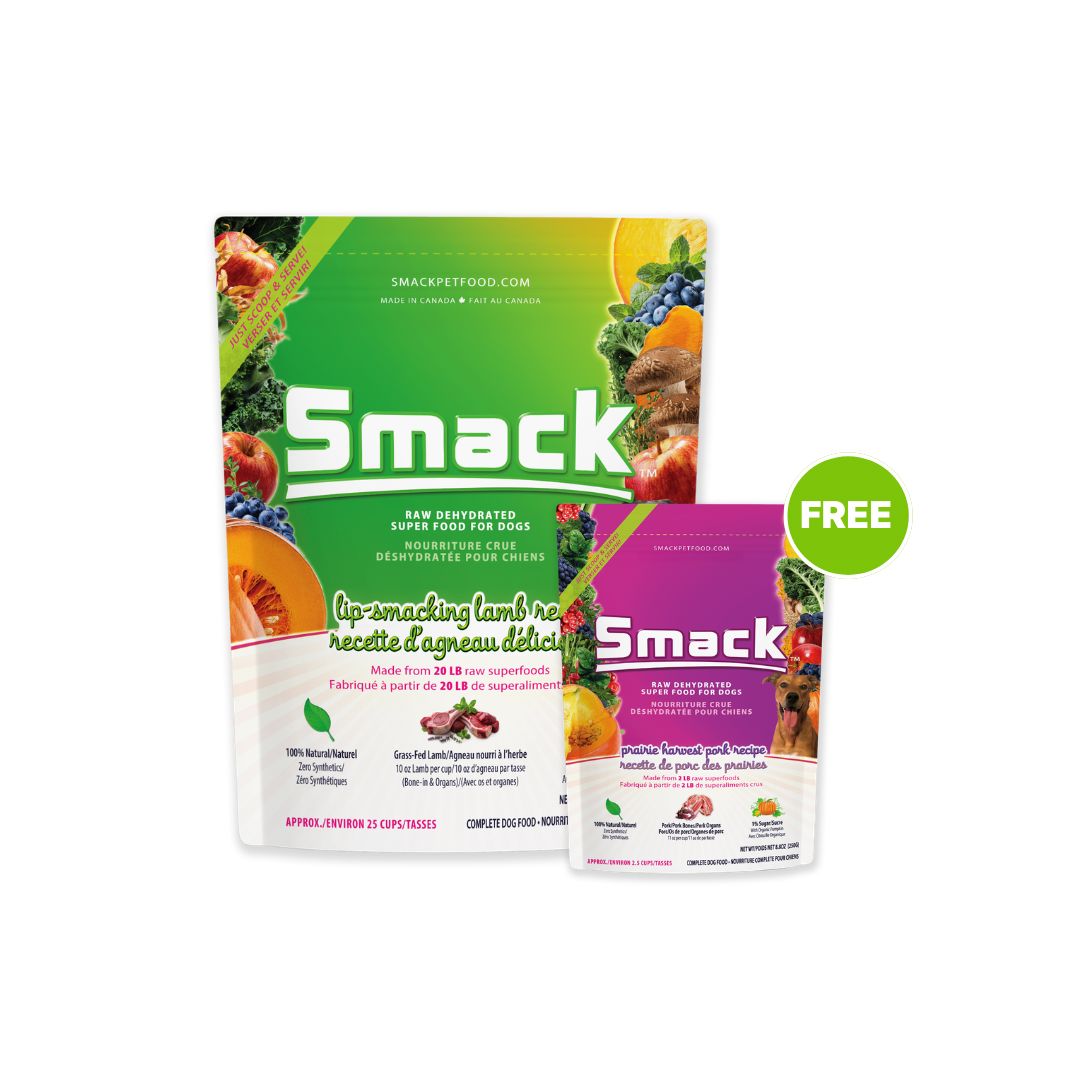 BOGO Bundle (Dog): 2.5kg + FREE 210-250g Smack Pet Food 