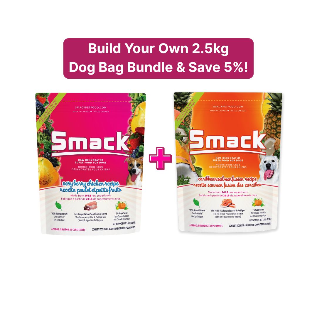 Build Your Own Dog Bundle 2.5kg Smack Pet Food 