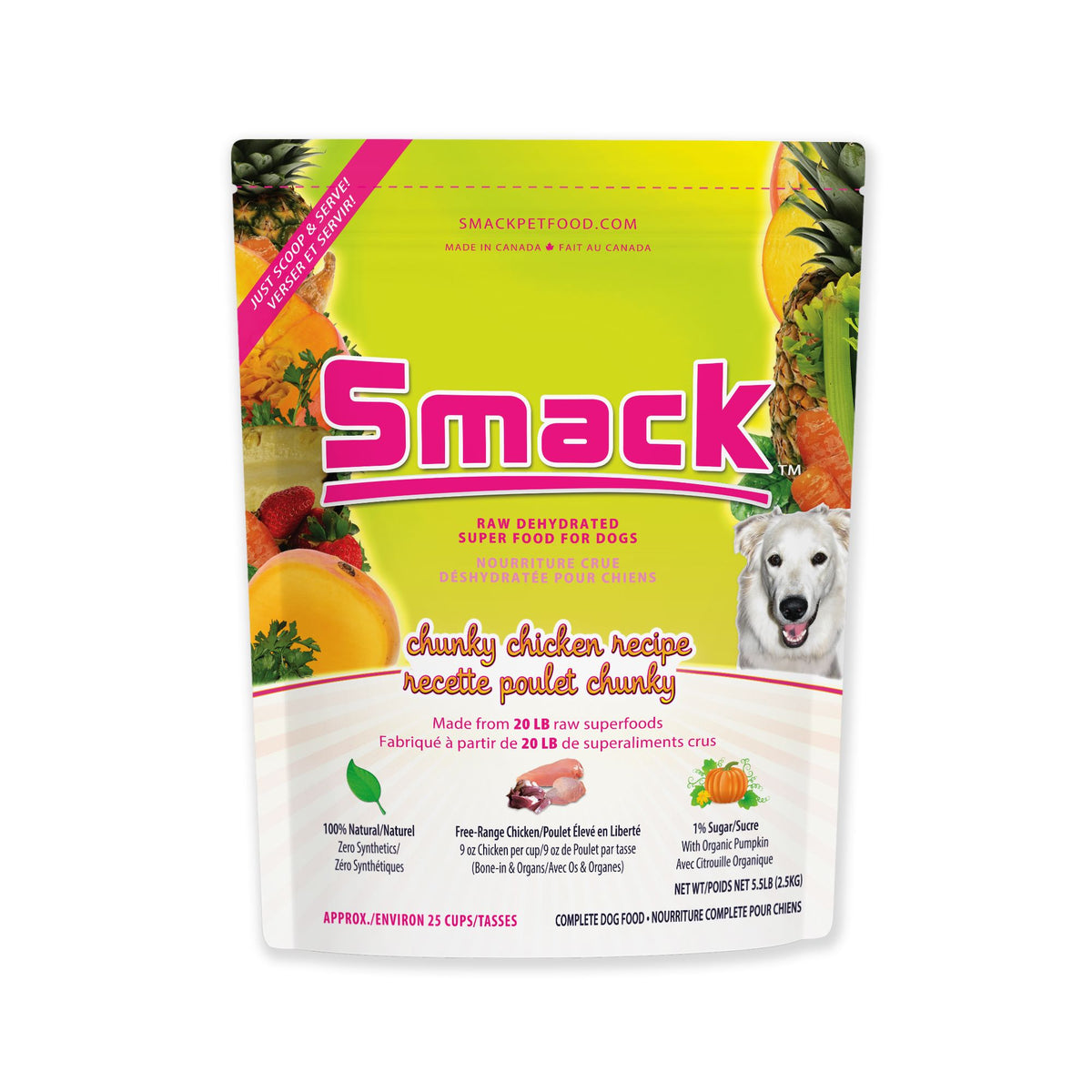 Chunky Chicken (DOG) Crunchy Style Smack Pet Food  Main image
