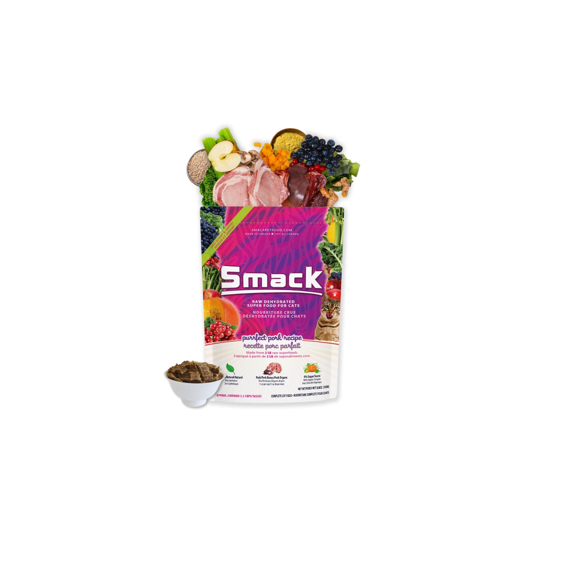 Meal Variety Pack for Cats Crunchy Style Smack Pet Food 