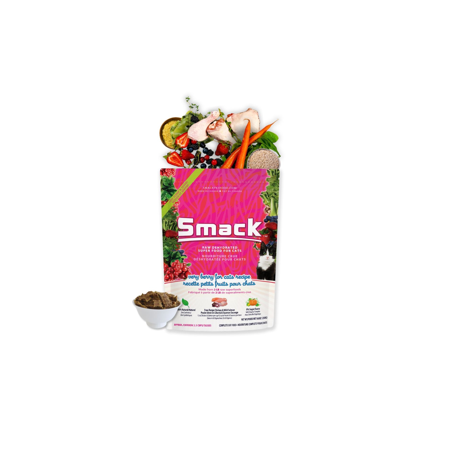 Meal Variety Pack for Cats Crunchy Style Smack Pet Food 