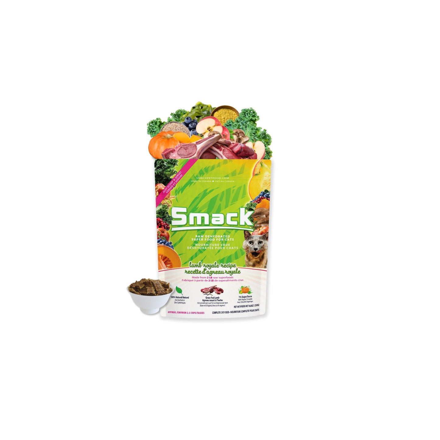 Meal Variety Pack for Cats Crunchy Style Smack Pet Food 