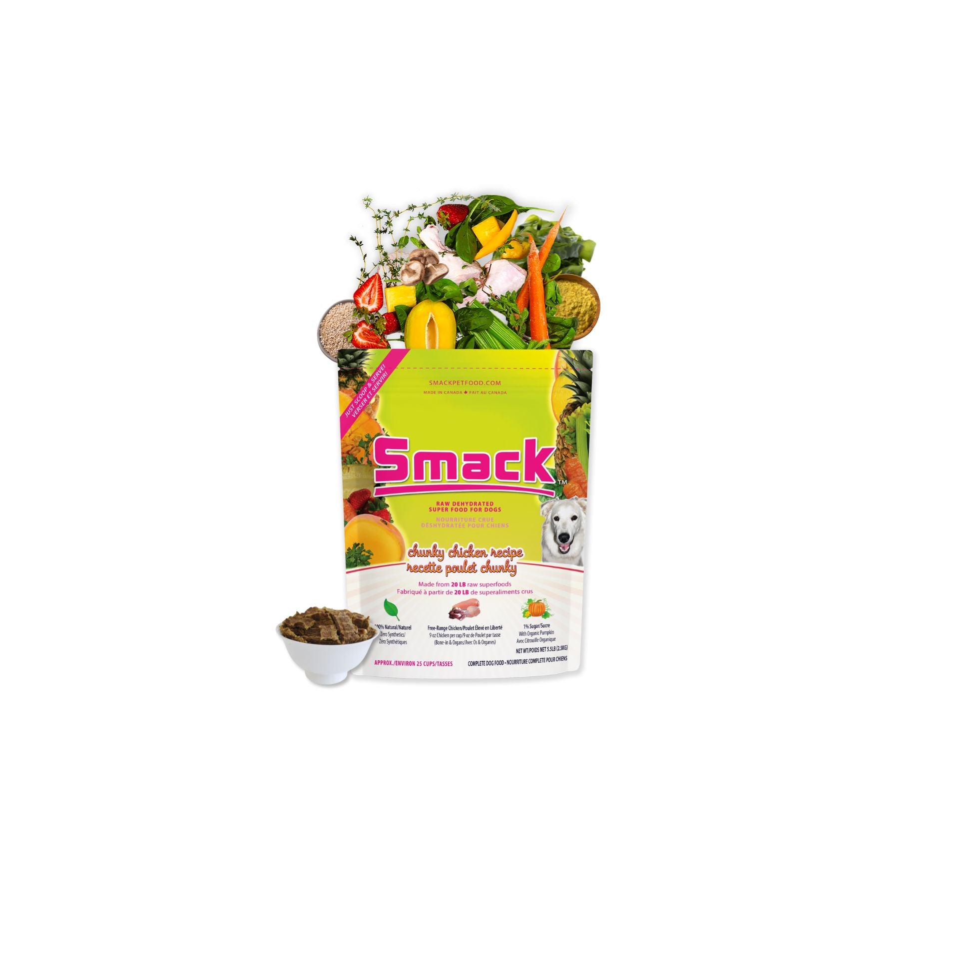 Meal Variety Pack for Dogs Crunchy Style Smack Pet Food 