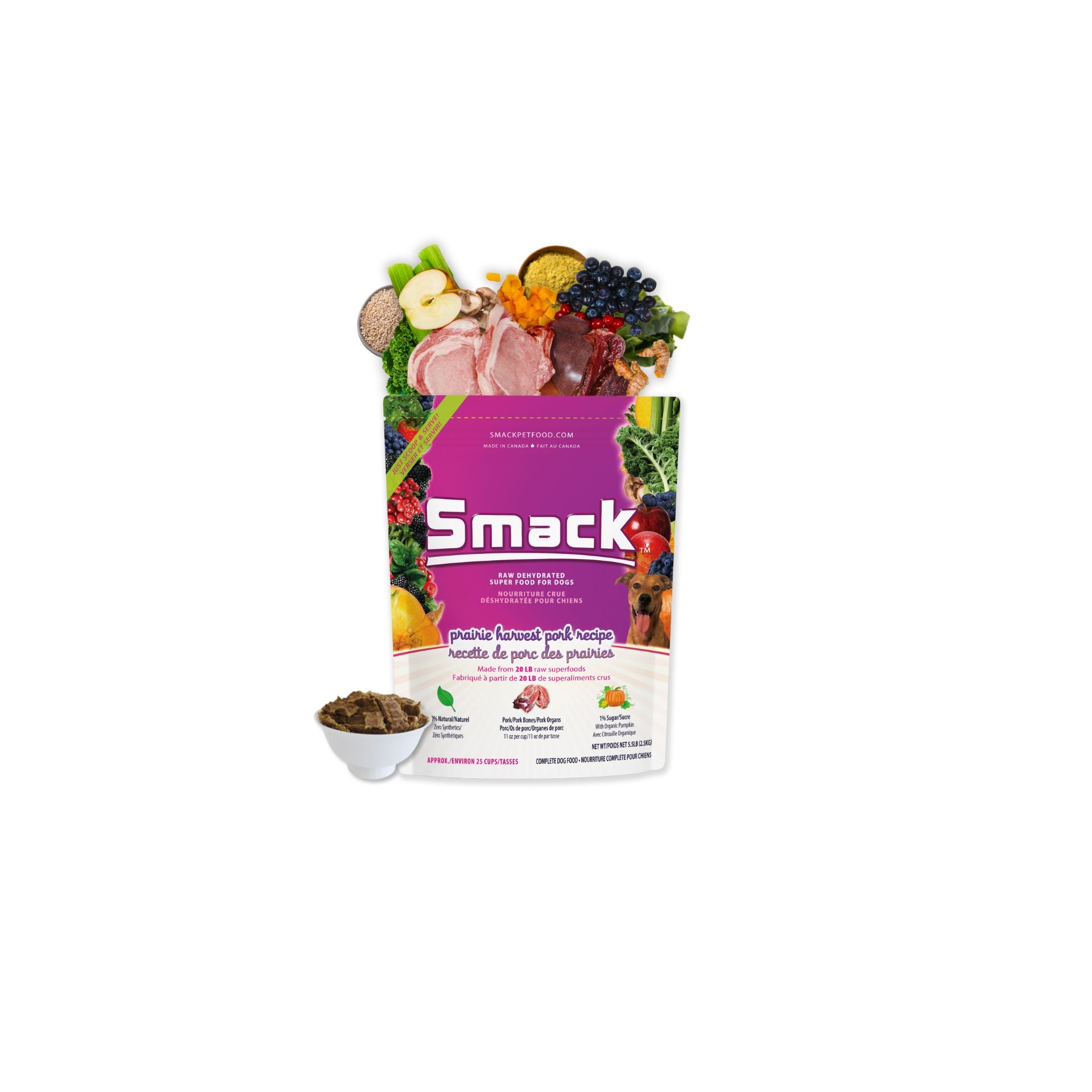 Meal Variety Pack for Dogs Crunchy Style Smack Pet Food 