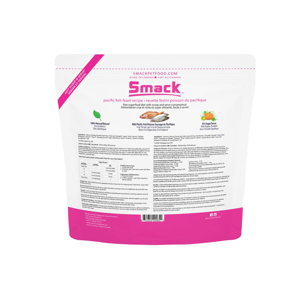Pacific Fish Feast (CAT) Crunchy Style Smack Pet Food 