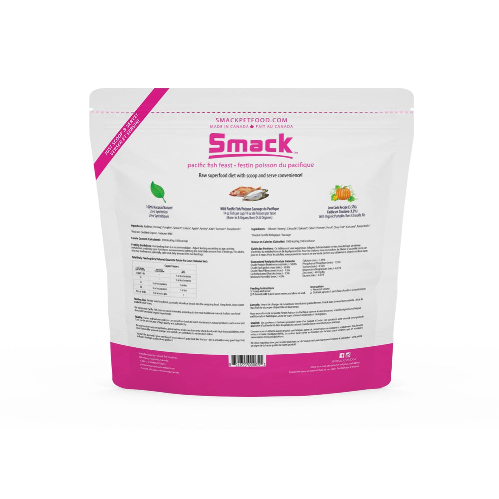 Pacific Fish Feast (CAT) Crunchy Style Smack Pet Food 