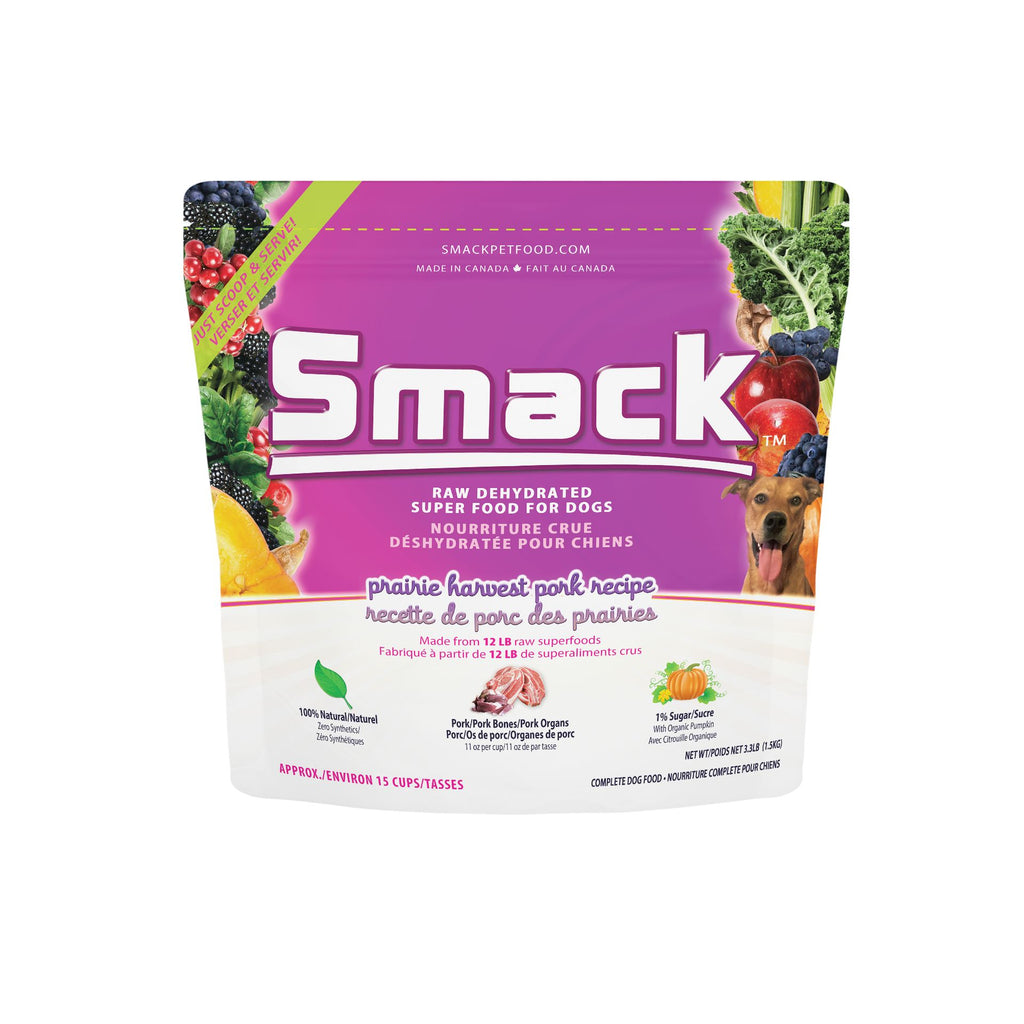 Prairie Harvest Pork (DOG) Crunchy Style Smack Pet Food 