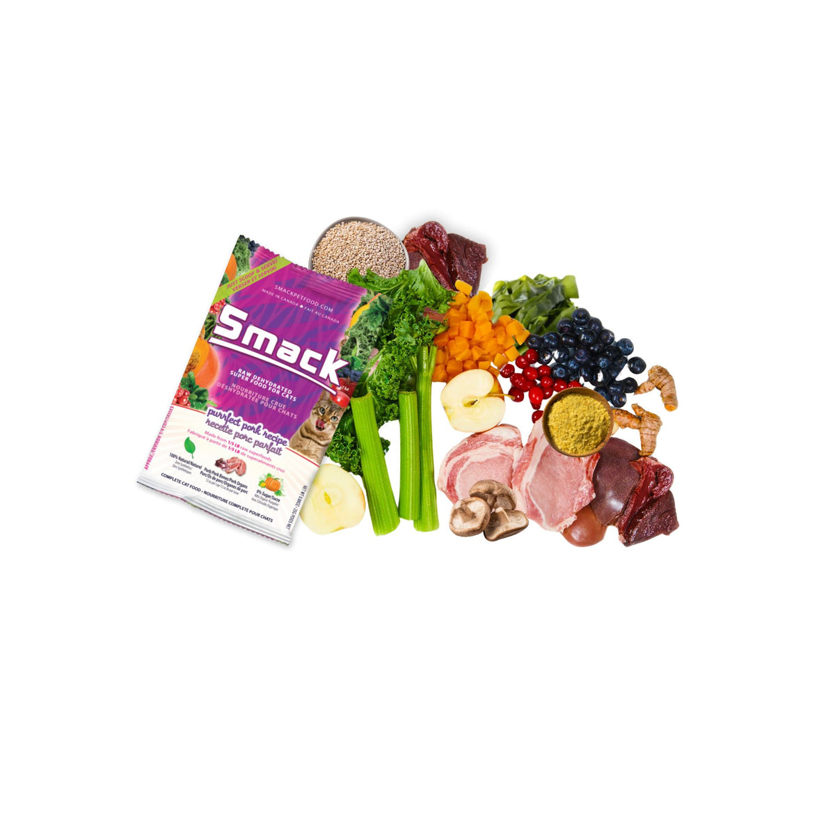 Sample Variety Pack for Cats Crunchy Style Smack Pet Food 