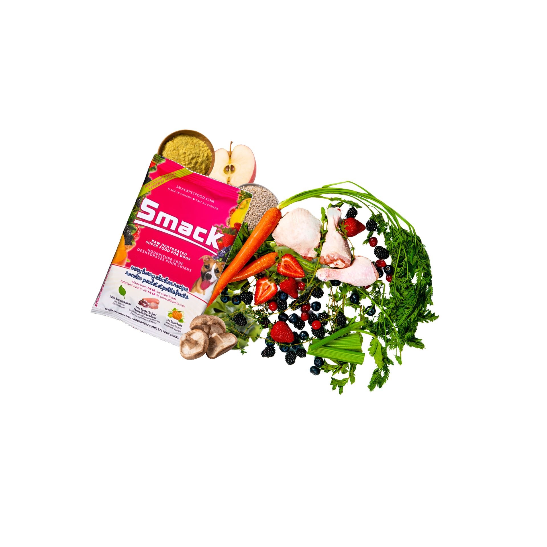 Sample Variety Pack for Dogs Crunchy Style Smack Pet Food 