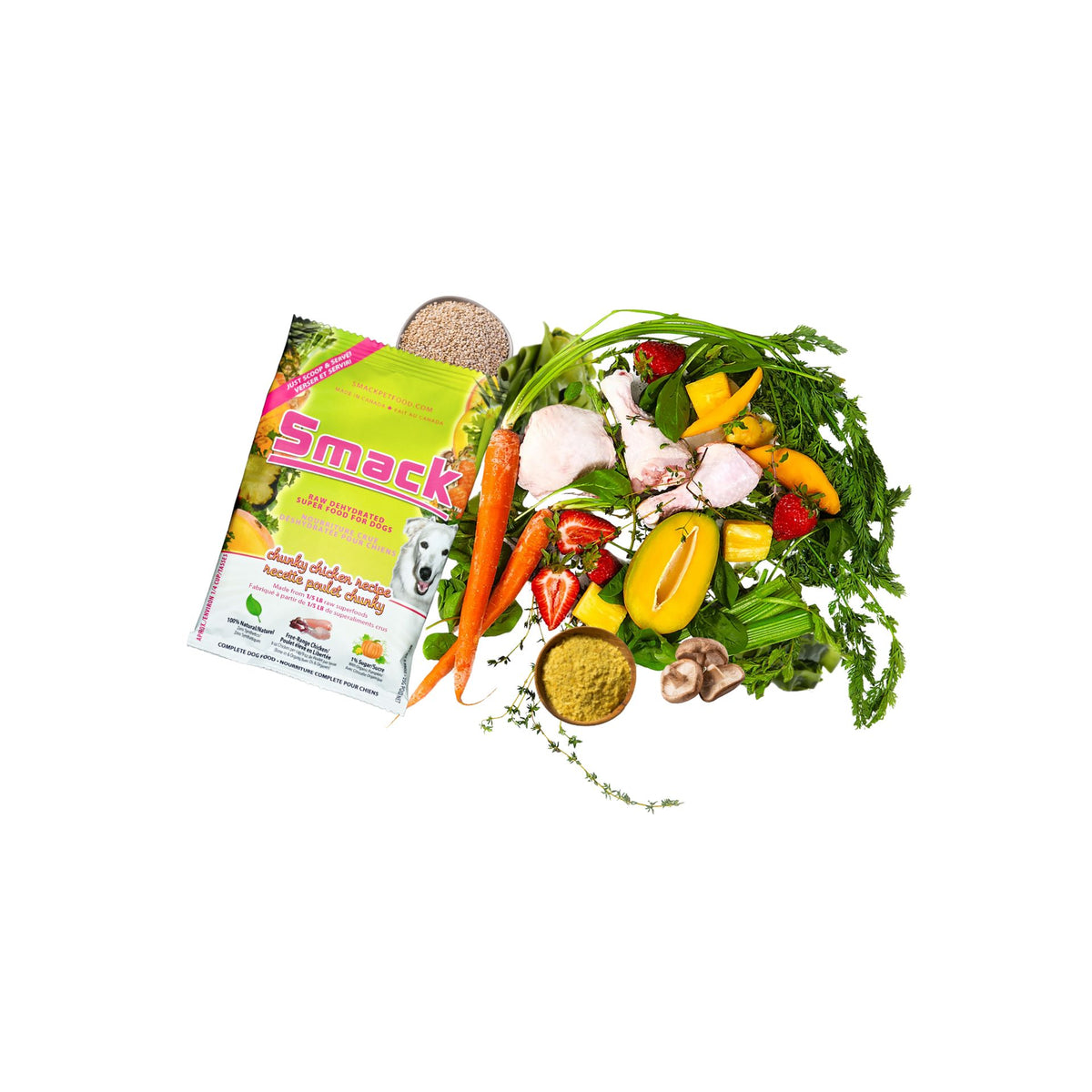 Sample Variety Pack for Dogs Crunchy Style Smack Pet Food 