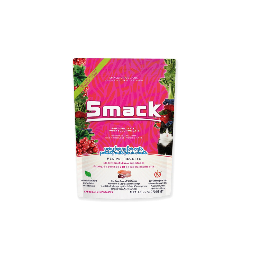 Very Berry for Cats (CATS) Crunchy Style Smack Pet Food 250 g (2.5 cups) 