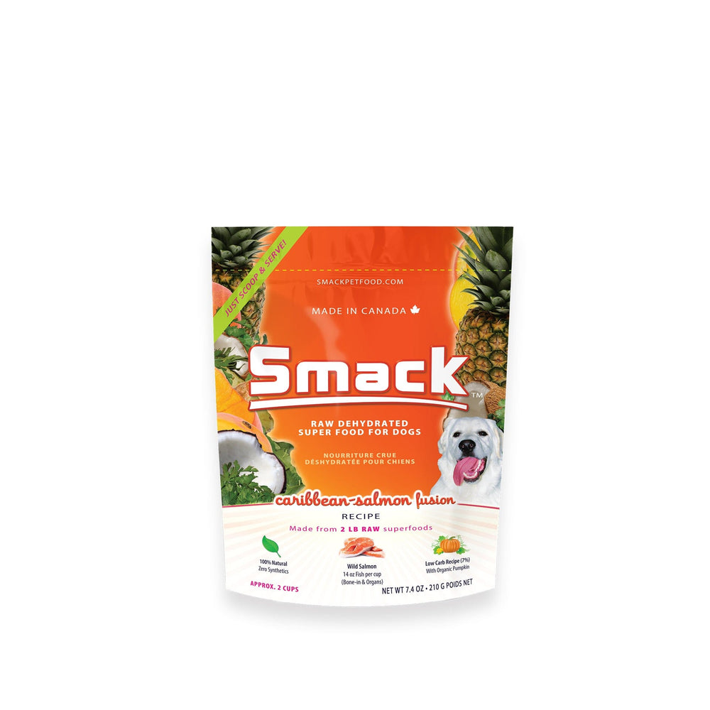 Caribbean-Salmon Fusion (DOG) Crunchy Style Smack Pet Food 210 g (2 cups) 