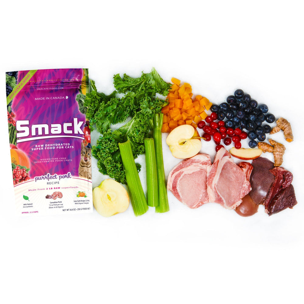 Purrfect Pork (CAT) Crunchy Style Smack Pet Food 