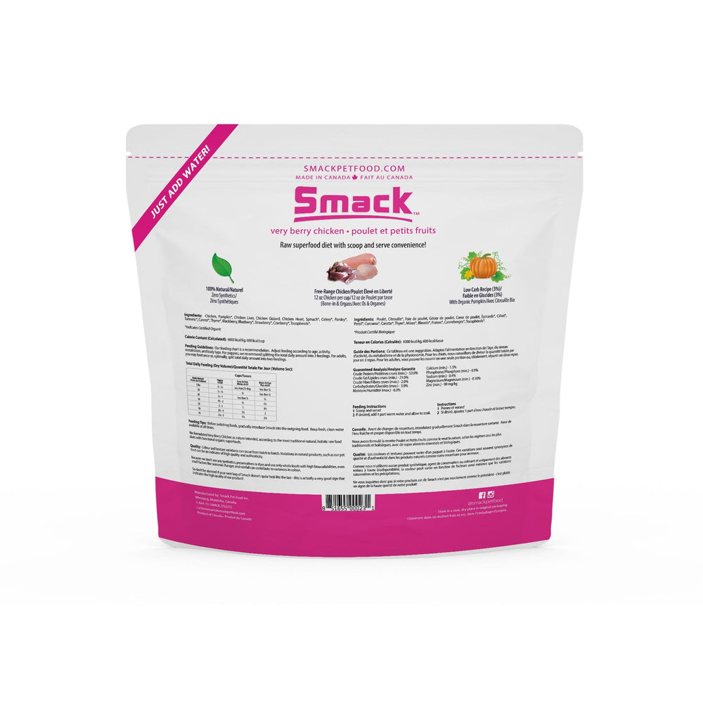 Very Berry Chicken | ARTISANAL BITS (DOG) Artisanal Bits Smack Pet Food 
